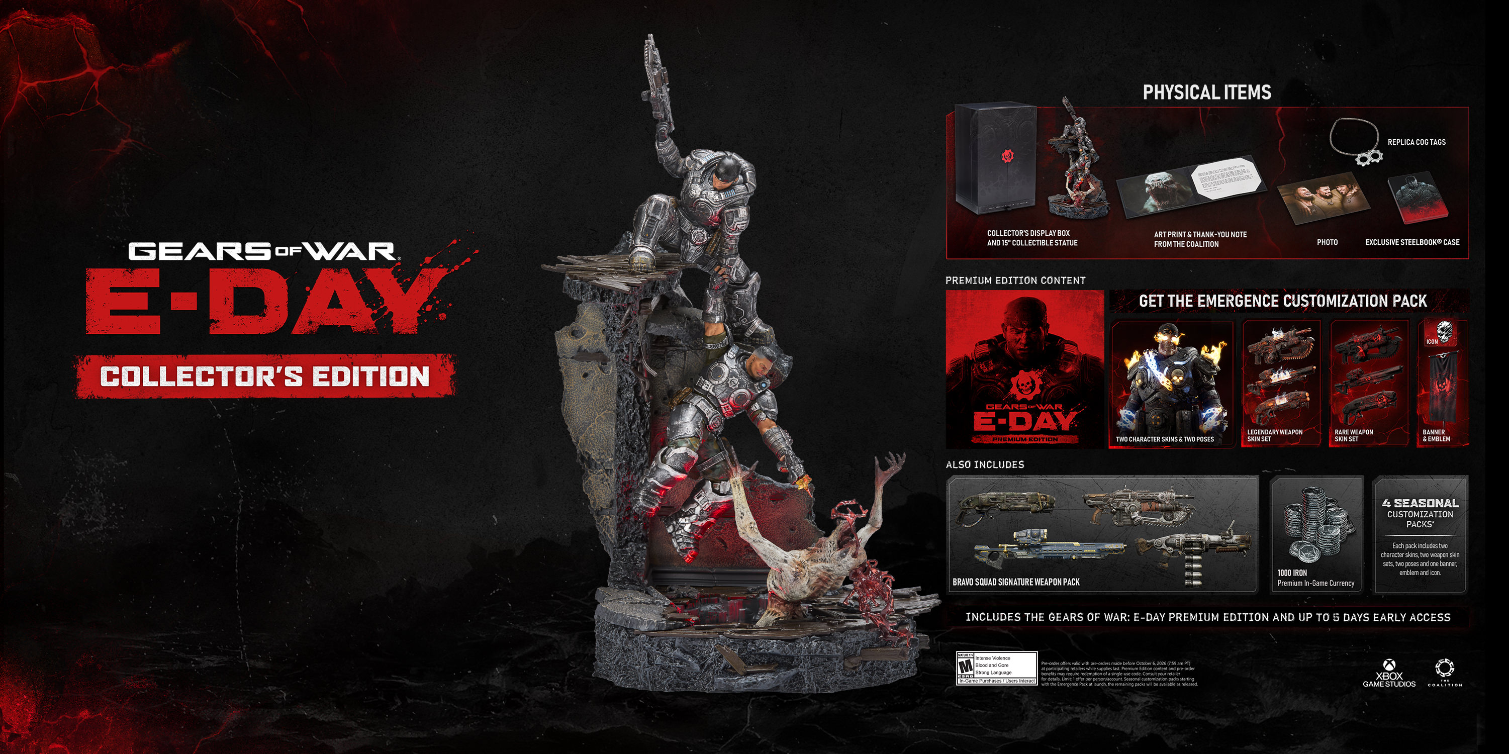 Gears of War E-Day Collector's Edition