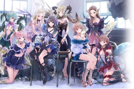 blue reflection quartet